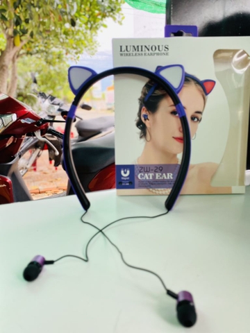 Tai Nghe Bluetooth Mèo SALE (BIGSALE)