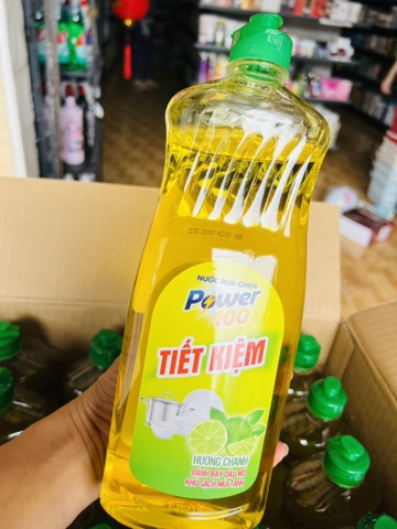 Nước Rửa Chén Power Chính Hãng 750g Hương Chanh (2)