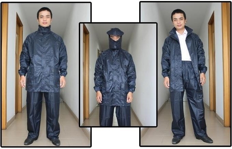 Áo Mưa Bộ Vải Dù Siêu Bền (10)