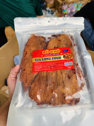 Khô Bò Gia Long Food Củ Chi Chính Hãng 100g (3)