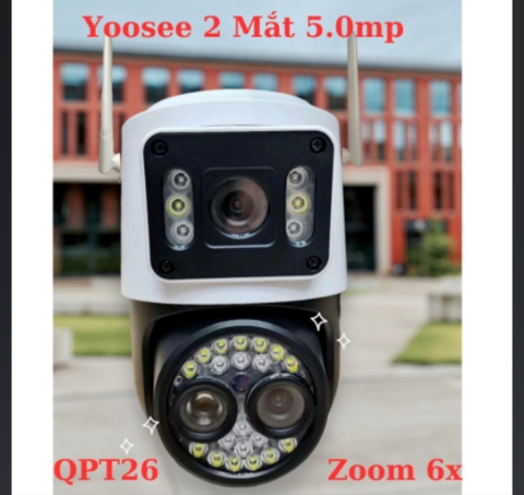 CAMERA YOOSEE ZOOM 8X QT26D 2 MẮT (30)