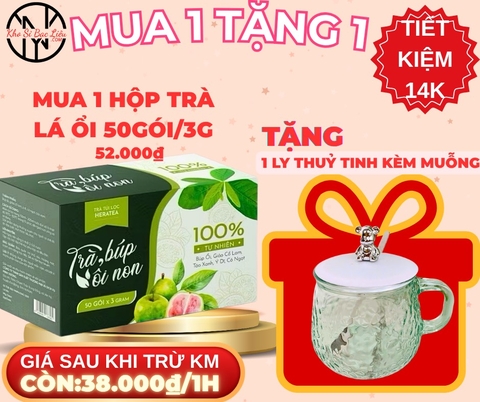 Trà Búp Ổi Non Hỗ Trợ Giảm Cân ( 50 gói x 3gam )