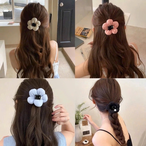CỘT TÓC HOA 5 CÁNH PHỒNG PHỐI NGỌC TRAI (2)
