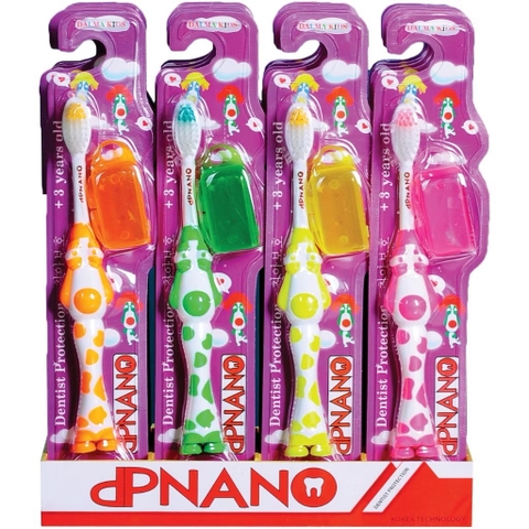Bàn Chải Đánh Răng NANO Cho Bé Trên 3 Tuổi