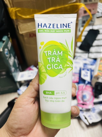 GEL RỬA MẶT HAZELINE TRÀM TRÀ