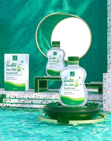 DUNG DỊCH VỆ SINH GREEN TEA 24H - ACOSMETICS  C.HÃNG CTY 129K (10)