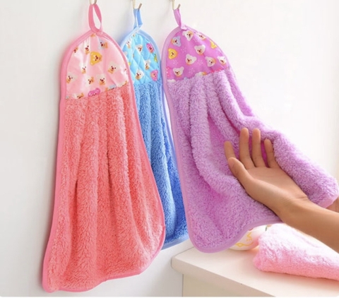 Khăn Lau Tay Coton Siêu Thấm Nước (1)