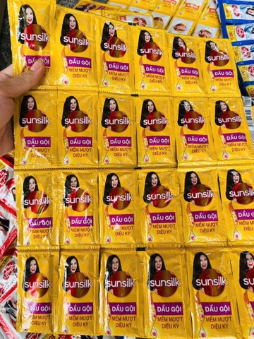 DÂY 10 GÓI DẦU GỘI SUNSILK DIỆU KÌ