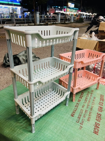 KỆ NHỰA 3 TẦNG HÌNH CHỮ NHẬT HÀNG CTY CHÂU HƯNG (3)