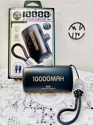 PIN SẠC DỰ PHÒNG NHANH 22.5W SIÊU NHỎ GỌN 10.000mah CHÍNH HÃNG WEKOME 113 (26)
