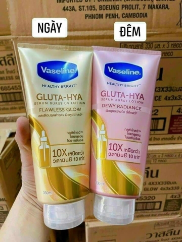 SỮA DƯỠNG THỂ VASELINE 10X NGÀY VÀNG - ĐÊM HỒNG - XỊN (C.K15) '