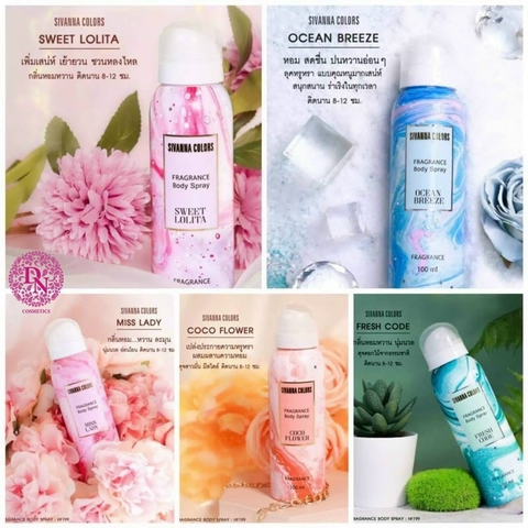 NƯỚC HOA - XỊT THƠM SIVANNAu (Sale 50%)