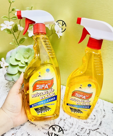 Chai Xịt Lau Bếp Đa Năng Cty SIFA 600ml (thùng 24 chai) (2)