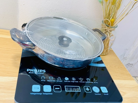 BẾP TỪ CẢM ỨNG PHILIP H89 TẶNG KÈM NỒI (2)