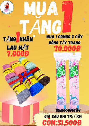 BÔNG TẨY TRANG IPEK 150 MIẾNG LOẠI1 (3)