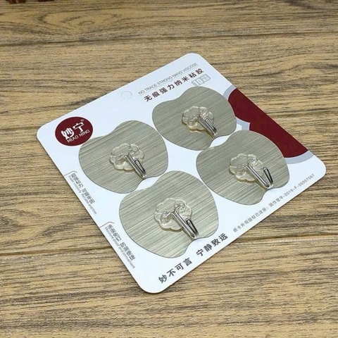 SET 4 MÓC DÁN TƯỜNG HÌNH TRÁI TÁO (1)