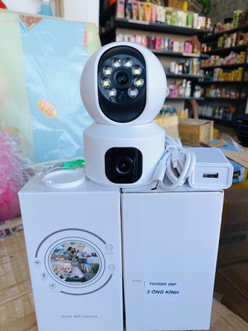 Camera Yoosee 2 Mắt Mã 2304 Mẫu Mới Góc Rộng (20)
