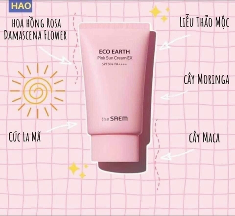KEM CHỐNG NẮNG THE SAEM HỒNG XỊN (10) '