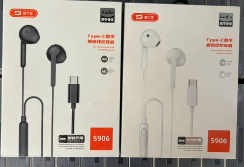 TAI NGHE CÓ DÂY TYPE-C BYZ S906 CHÍNH HÃNG (5)