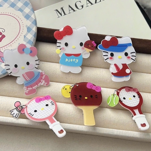 SET 2 KẸP TÓC KITTY THỂ THAO (2)