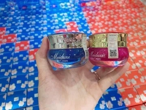 Kem Face Meiduzi Nhật Ngày + Đêm (Xanh & Đỏ) Hàng C.Hãng '