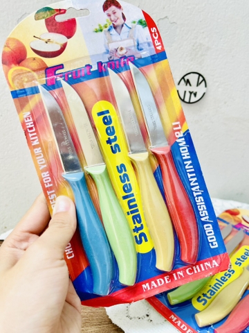 BỘ 4 DAO GỌT TRÁI CÂY SIÊU BÉN (1)