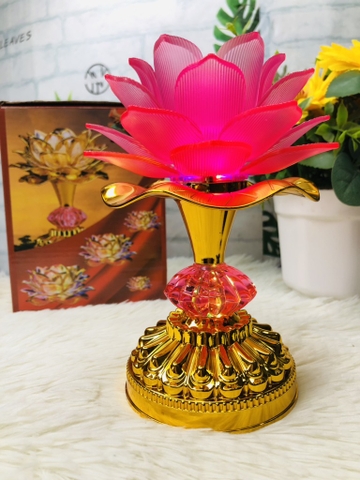 Đèn thờ hoa sen có sẵn 50 Bài tụng kinh (14)