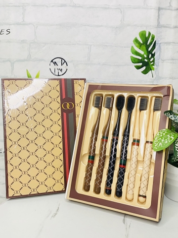 SET BÀN CHẢI ĐÁNH RĂNG 6 CÁI NHIỀU THƯƠNG HIỆU MẪU XỊN (3)
