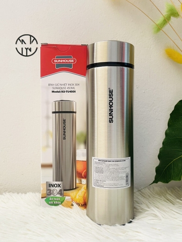 Bình Giữ Nhiệt Sunhouse Inox 304 Xịn 450ml (8) '