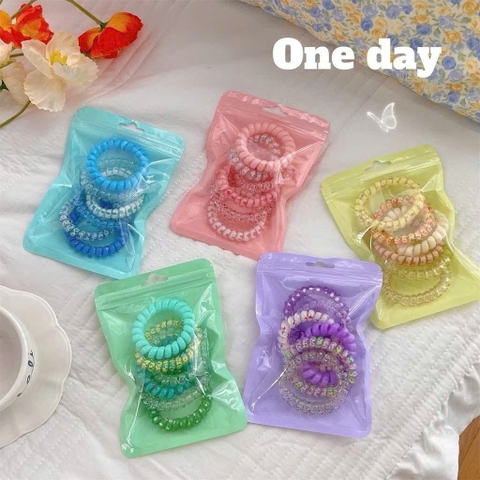 SET 6 THUN LÒ XO NHIỀU MÀU