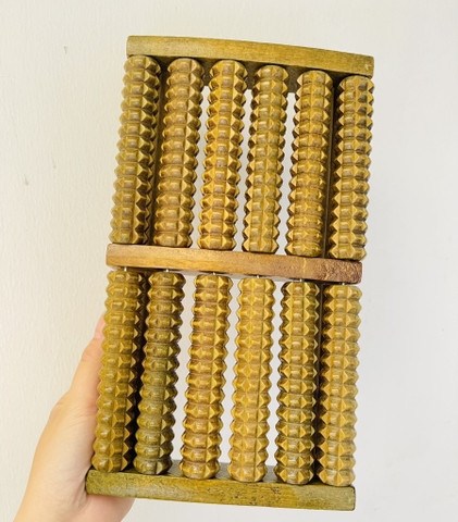 DỤNG CỤ MASSA CHÂN BẰNG GỖ 6 BÀN MẪU XỊN (4)
