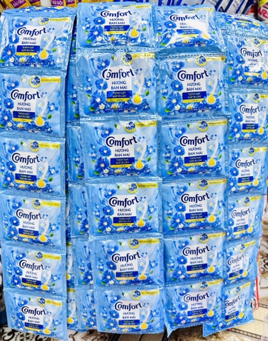 Dây 10 Gói Xả Quần Áo COMFOR 20ml Hương Ban Mai (Ko áp dụng cho giảm 10%)