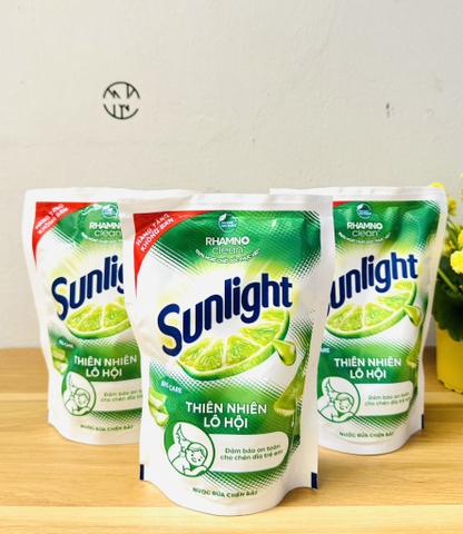 QUÀ TẶNG 10k NƯỚC RỬA CHÉN SUNLIGHT THIÊN NHIÊN LÔ HỘI 200g CHÍNH HÃNG