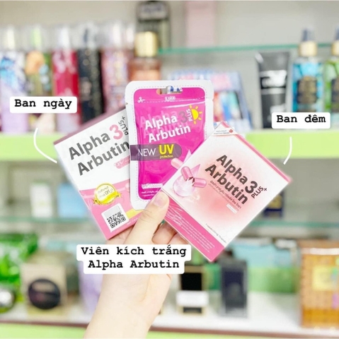 VIÊN THUỐC KÍCH TRẮNG ALPHA ARBUTIN ĐỦ LOẠI (3)