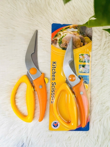 KÉO CẮT GÀ KITCHEN ĐA NĂNG CÁN VÀNG (2)