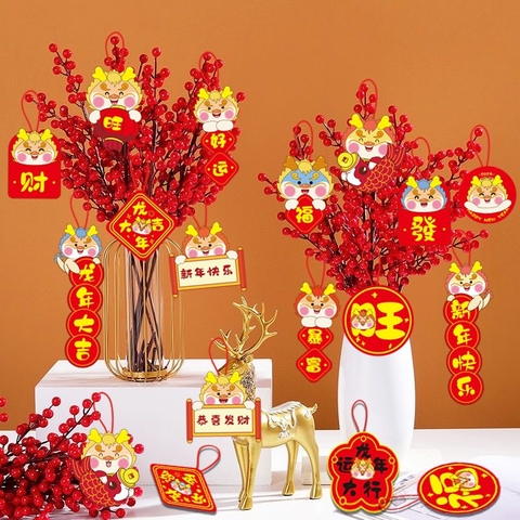 Combo 18 Món Decor Trang Trí Hoa Cây Tết 2024 (1)