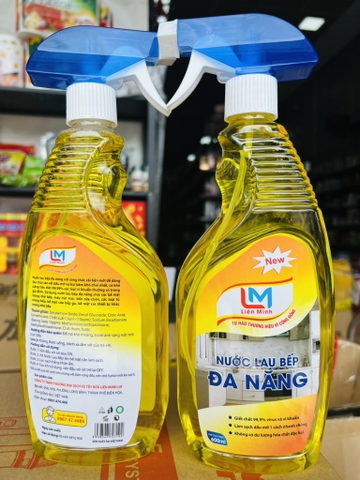 Xịt Lau Bếp Đa Năng Cty Liên Minh 600ml (2)