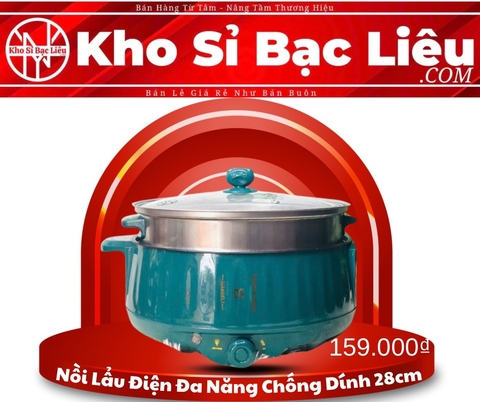 NỒI LẨU ĐIỆN ĐA NĂNG CHỐNG DÍNH 28cm (12)