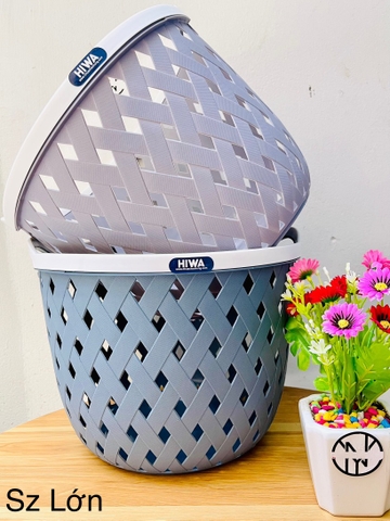 SỌT RỔ TRÒN ĐAN SIZE LỚN 29x23 CTY HIWA (2)