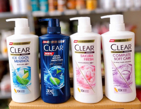 DẦU GỘI CLEAR THAILAND 400ml (6) '