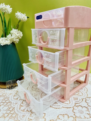 Tủ Nhựa Mỹ Phẩm Mini 5 Ngăn Cty Duy Tân (6)