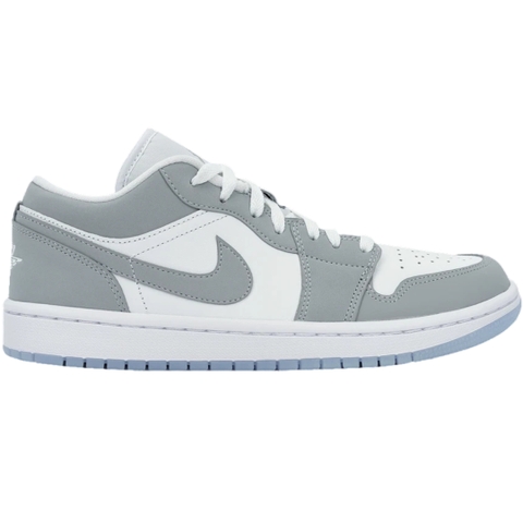 Kí gửi- Nike Jordan 1 Low White Wolf Grey WM | DC0774-105