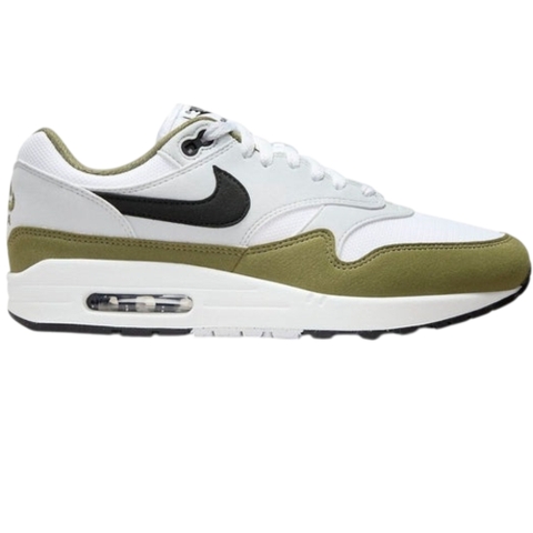Ký gửi-Nike Air Max 1 White Black Medium Olive | FD9082-102