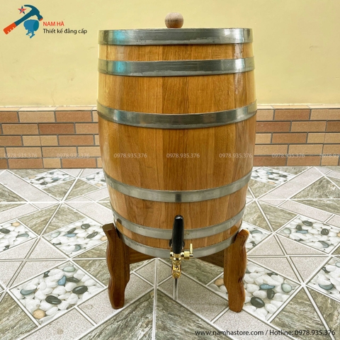 Thùng đựng rượu bằng gỗ sồi 235 lít