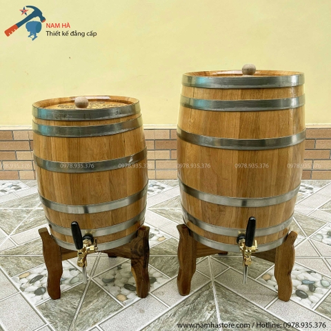 ĐỊA CHỈ BÁN THÙNG GỖ SỒI NGÂM RƯỢU UY TÍN 2023