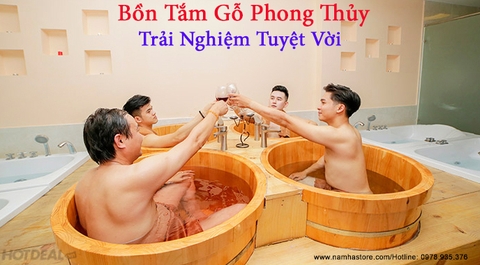 LỢI ÍCH TUYỆT VỜI MÀ BỒN TẮM GỖ CÓ THỂ MANG LẠI