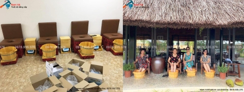 Bán bồn gỗ ngâm chân tại hà giang