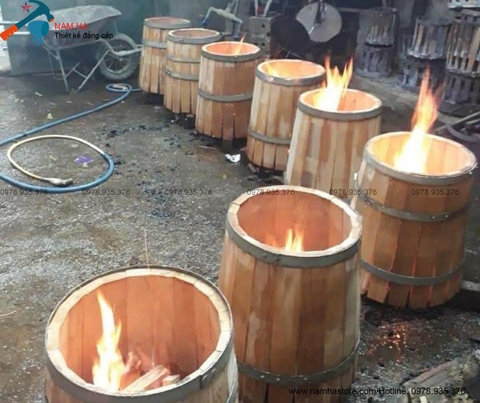 TÌM MUA THÙNG RƯỢU GỖ SỒI TẠI HÀ NỘI