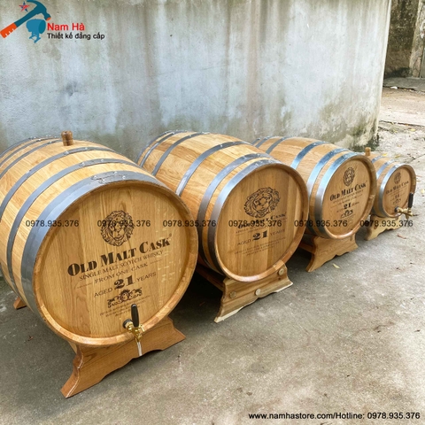 Bình gỗ sồi 270 lít