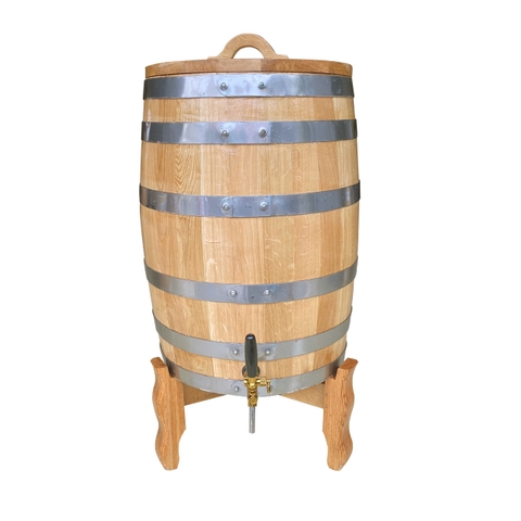 Thùng rượu gỗ sồi 100 Lít dáng đứng